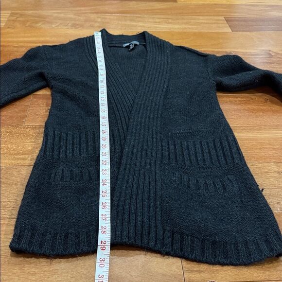 Vince Black Women's Bergdorf Goodman Cardigan Open Front Sweater Size S - Picture 6 of 8